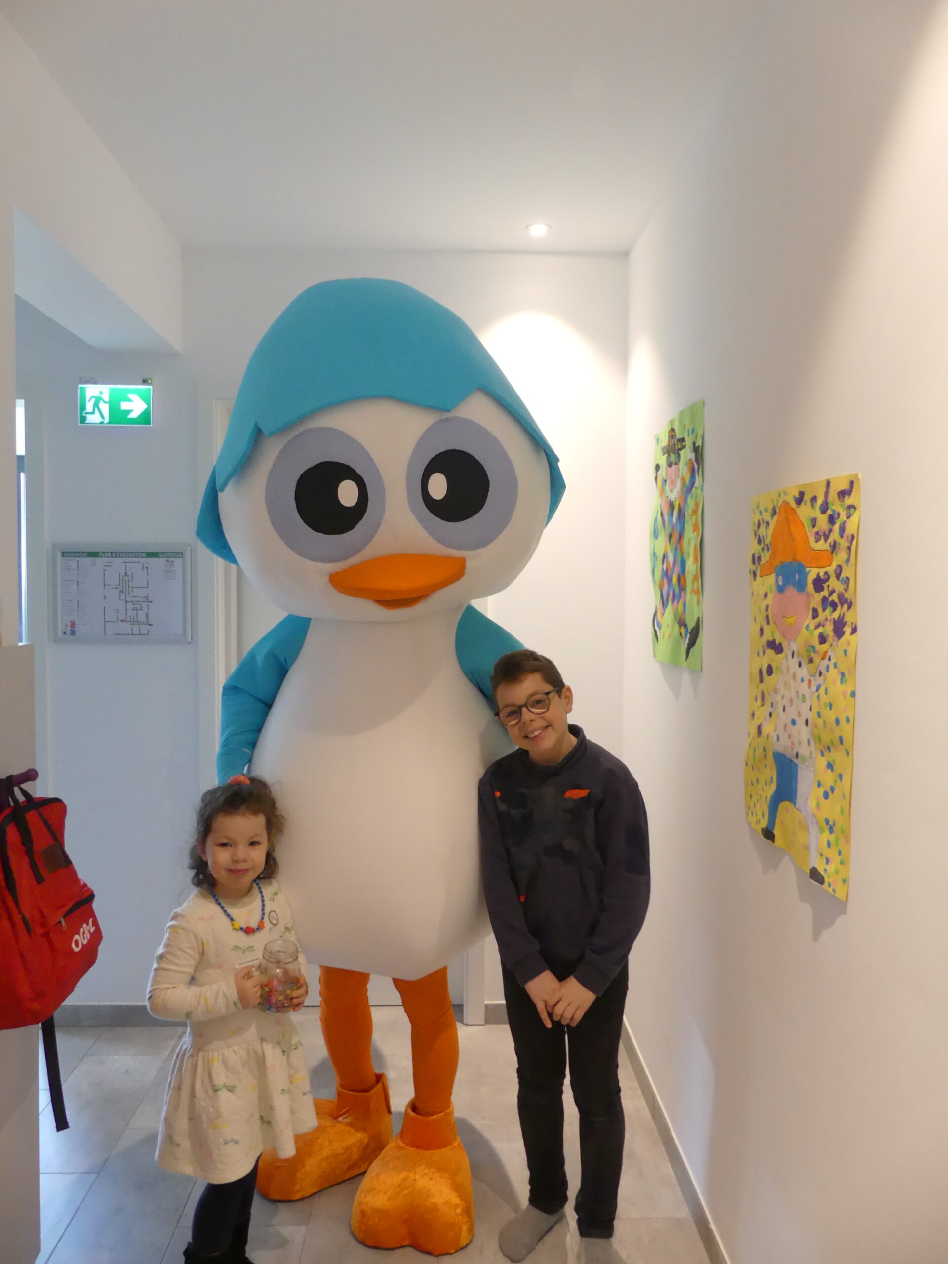 Mascotte Calimero