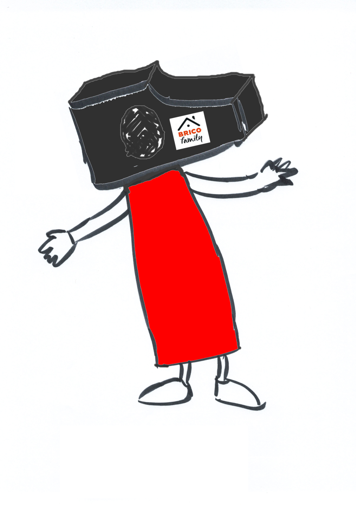 Dessin du projet de marteau
